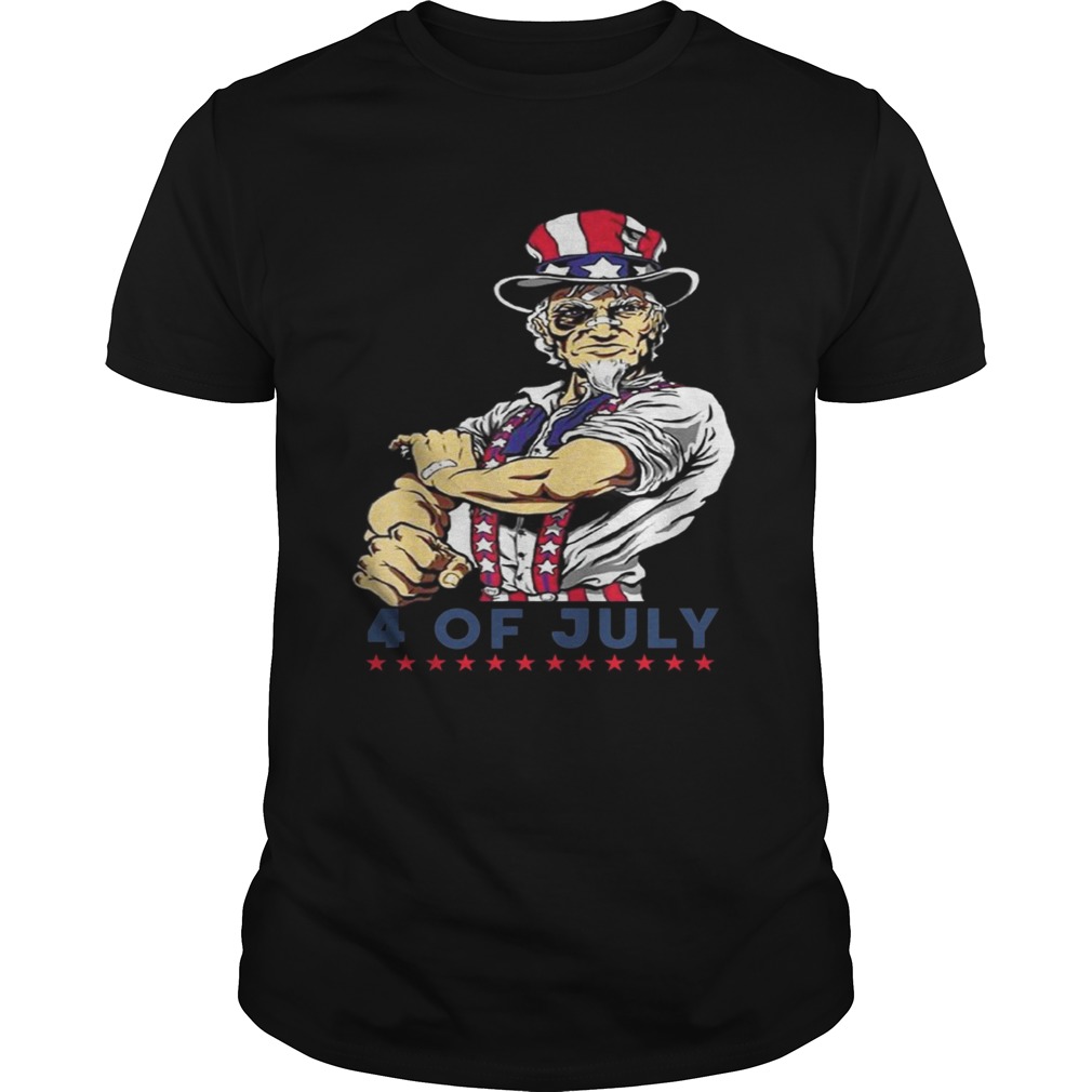 Uncle sam patriotic 4th of july shirts