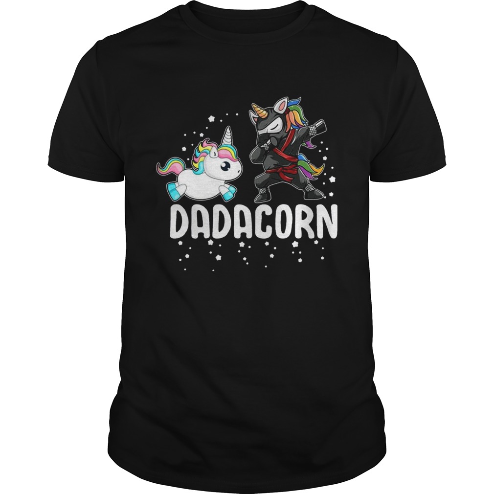 Unicorn Dadacorn shirts