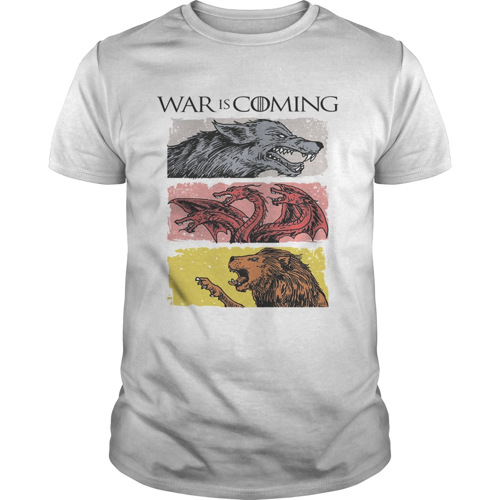 War is coming sublimation dryfit Game of Thrones shirts