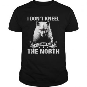 Wolf I dont kneel I stand for the Northunisex