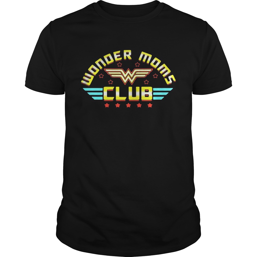 Wonder moms clubs shirts