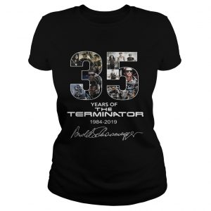 35 years of the Terminator 1984 2019 ladies tee