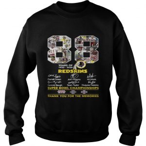 88 years of 19322020 Washington Redskins Signature sweatshirt