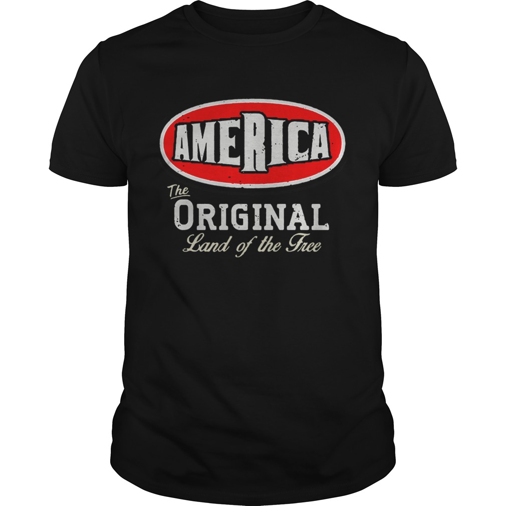 America the original land ofthe tree shirt