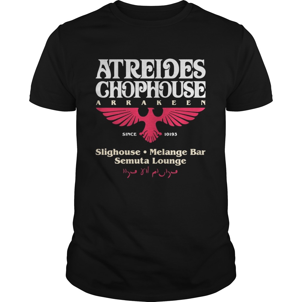 Atreides chophouse arrakeen slighouse melange bar semuta lounge shirts