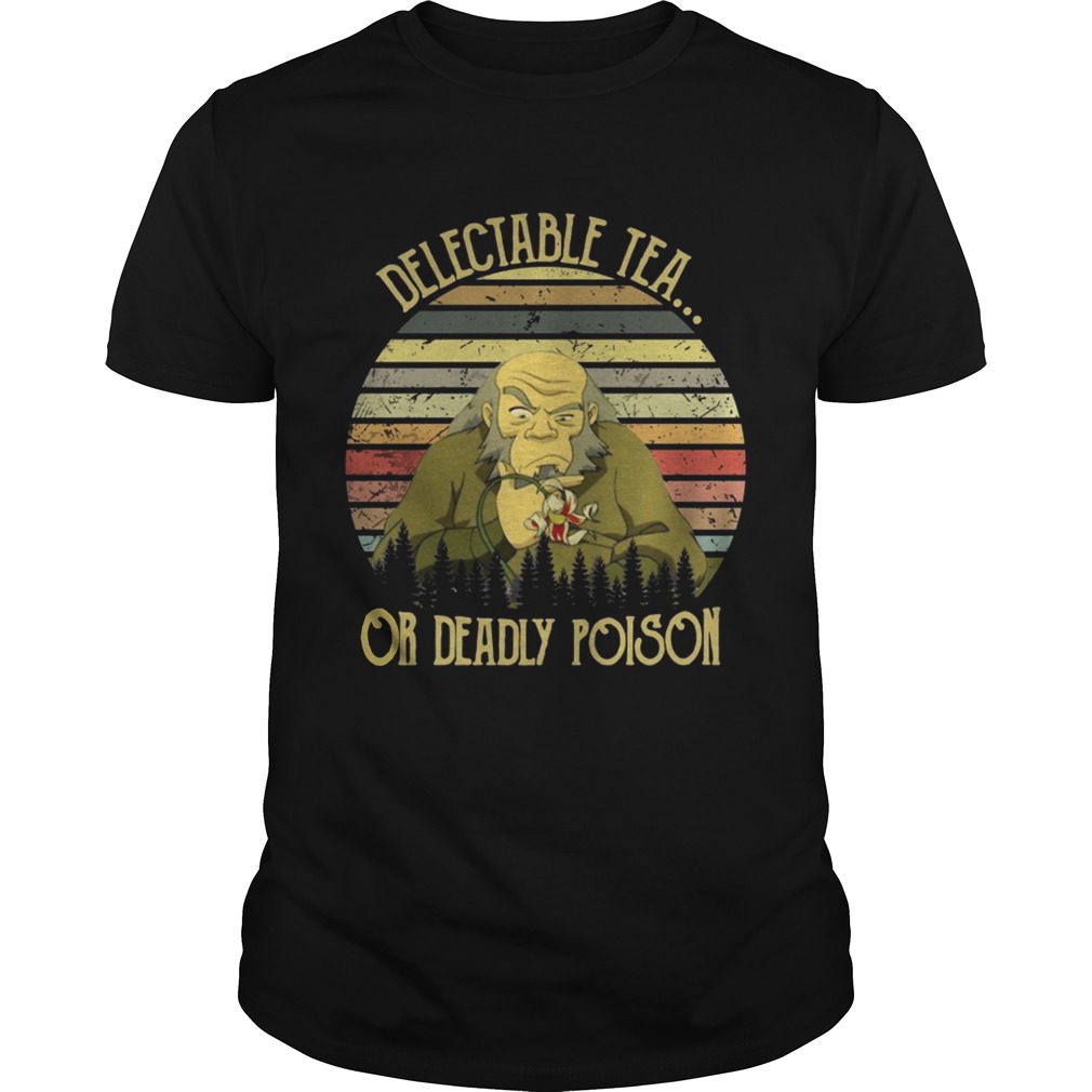 Avatar Delectable tea or deadly poison sunset shirt