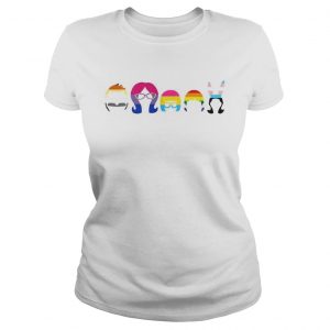 BB pride colorful ladies tee