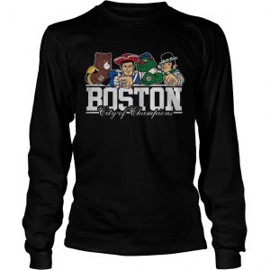 Boston Sports Teams city of champions longsleeve tee