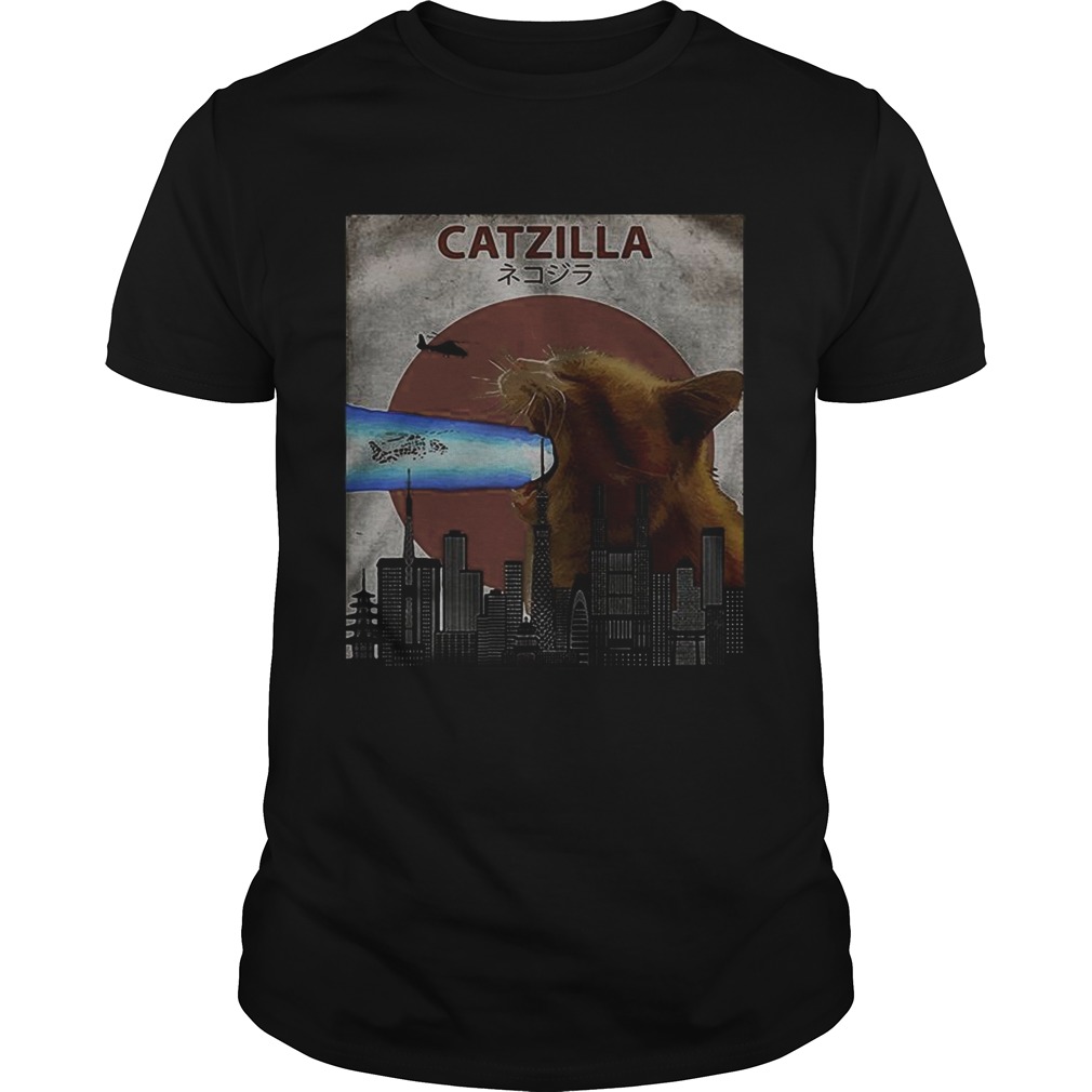 Catzilla Godzilla King of Monsters shirts