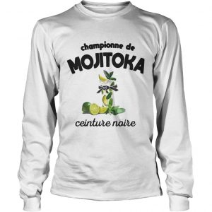 Championne de Mojitoka ceinture noise longsleeve tee