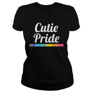 Cutie Pride Lgbtq ladies tee