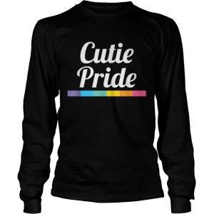 Cutie Pride Lgbtq longsleeve tee