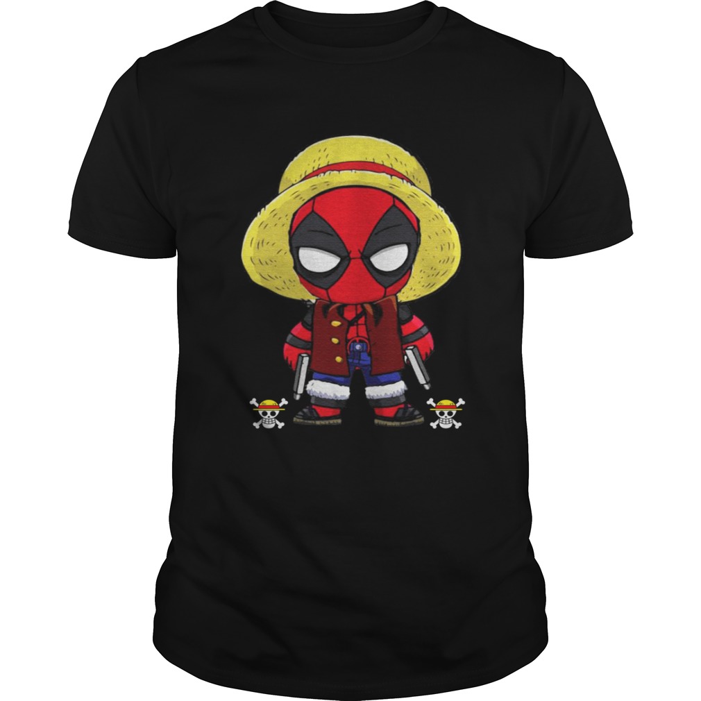 Deadpool Luffy funny One piece shirt