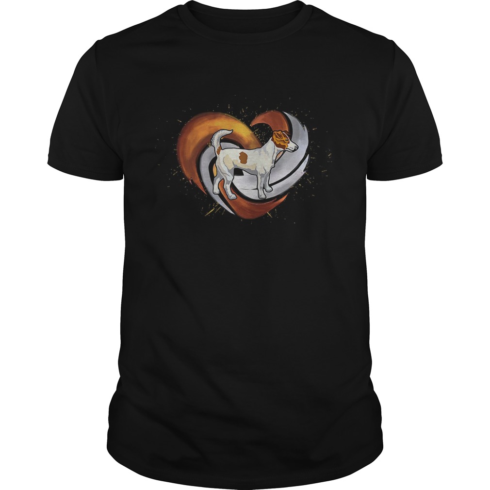 English Foxhound Dog Breed heart shirt