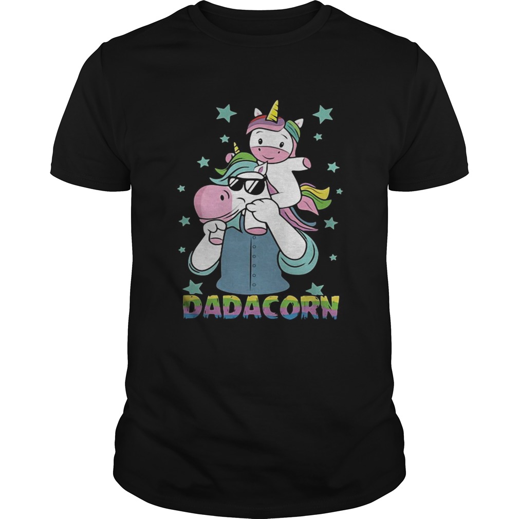 Father’s day Unicorn Dadacorn shirts