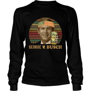 George WBusch vintage sunset longsleeve tee