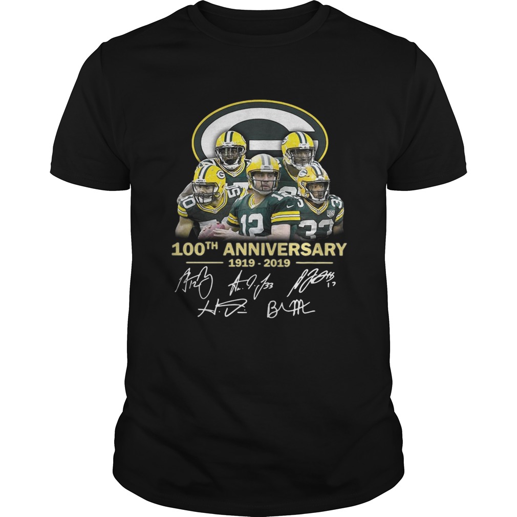 green bay packers 100th anniversary jersey