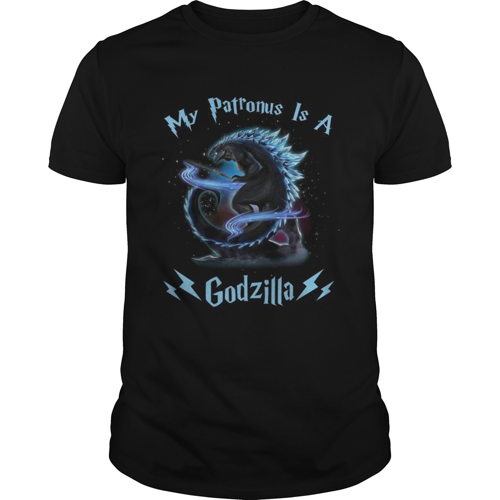 Harry Potter my Patronus is a Godzilla shirts