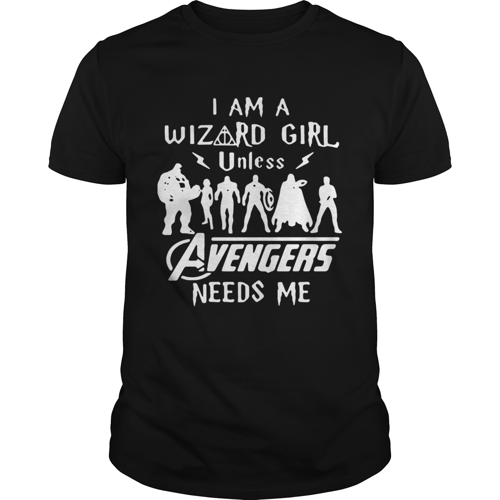 I am a wizard girl unless avengers need shirts