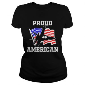 Independence Day Jet For 4th Of July Patriotic Party ladies tee