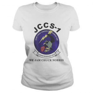 JCCS1 We Jam Chuck Norris ladies tee