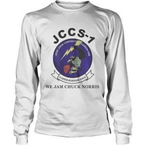 JCCS1 We Jam Chuck Norris longsleeve tee