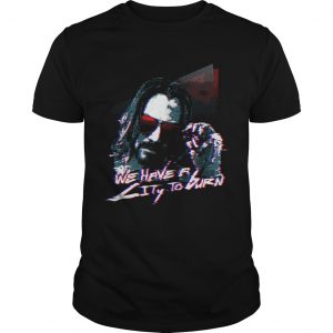 John Wick Cyberpunk 2077 we have a city burn unisex