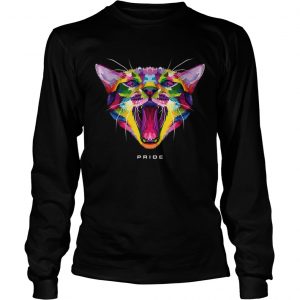 LGBT NYC World Pride 2019 Rainbow Cat longsleeve tee