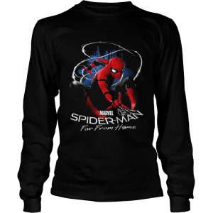 Marvel Spiderman Far From Home Contrasted Isolation longsleeve tee