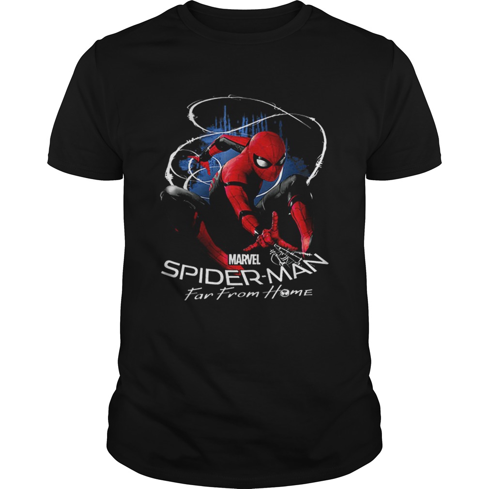 Marvel Spiderman Far From Home Contrasted Isolation shirt