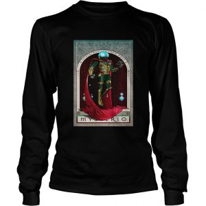 Marvel Spiderman Far From Home Mysterio Tarot Card longsleeve tee