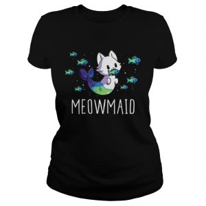 Meowmaid ladies tee