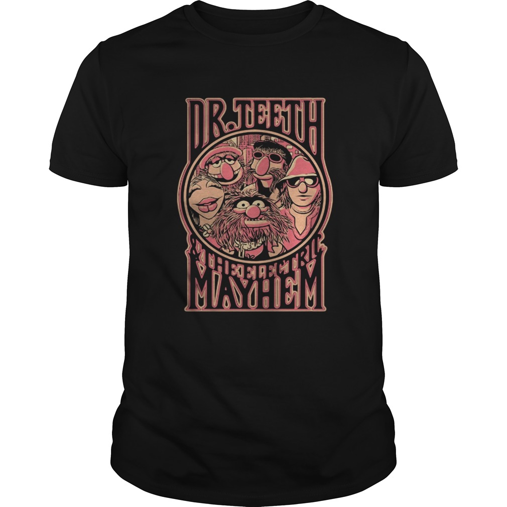 Muppets Show Dr Teeth and the Electric Mayhem shirt