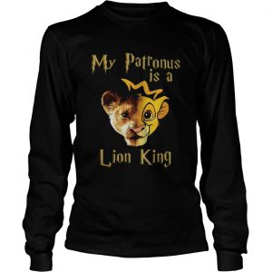 My Patronus is a Simba Lion King longsleeve tee