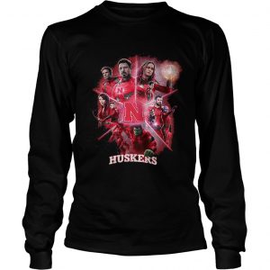 New Secondary Husker Avengers Endgame character longsleeve tee