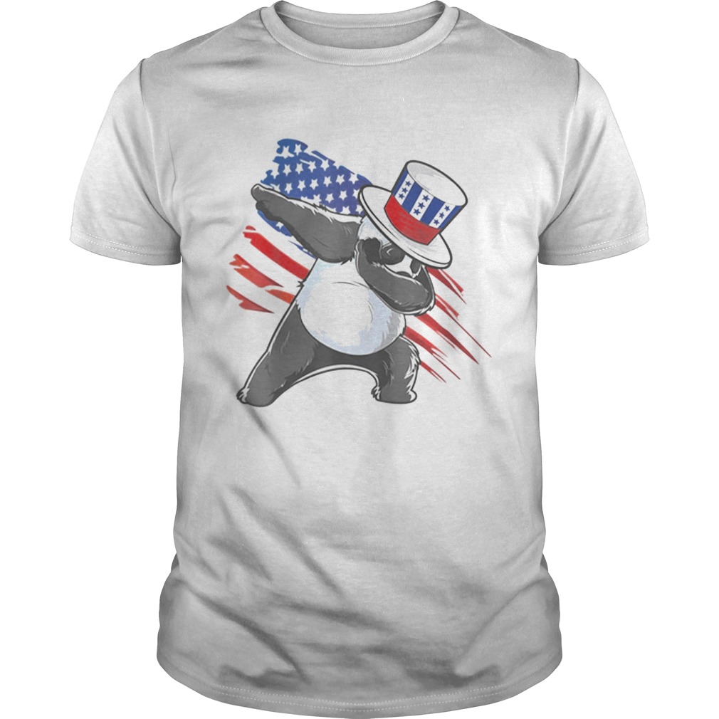 Original 4th Of July Panda Dabbing Panda Shirt