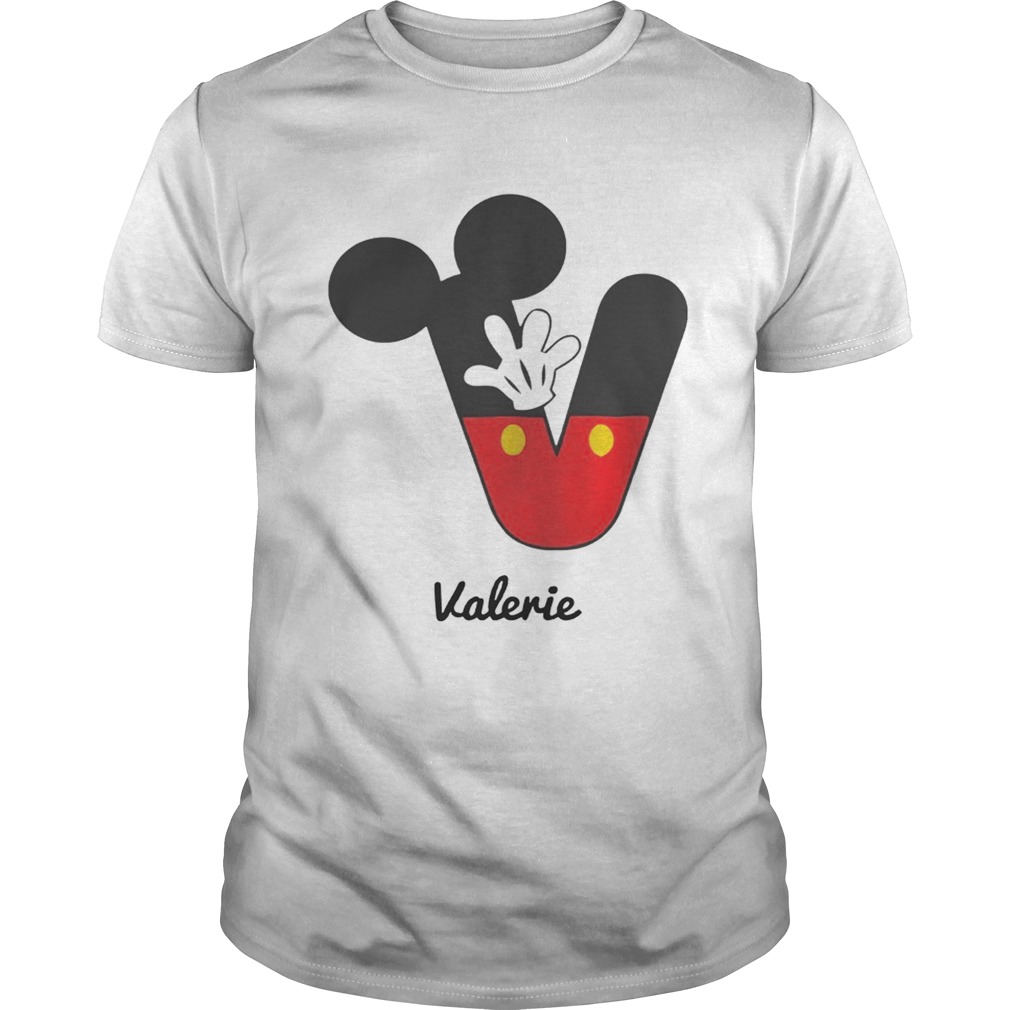 Personalized Name V Begins Mickey Hat Funny TShirt