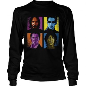 Pop Keanu movies longsleeve tee