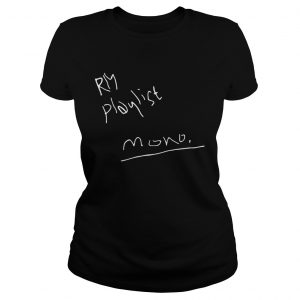 RM playlist mono ladies tee