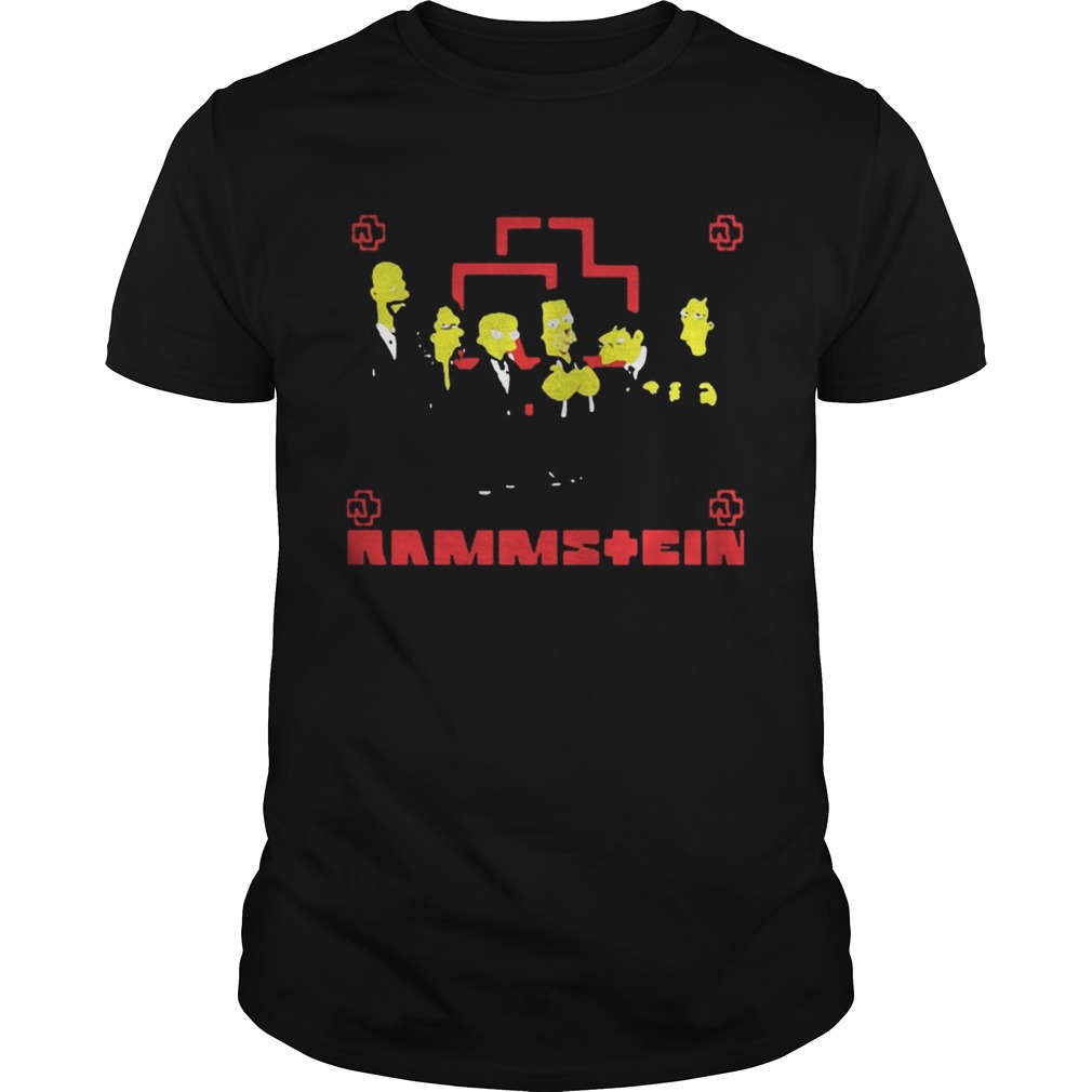 Rammstein Get The Simpsons Treatment Shirt