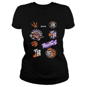 Raptors All Logos ladies gtee