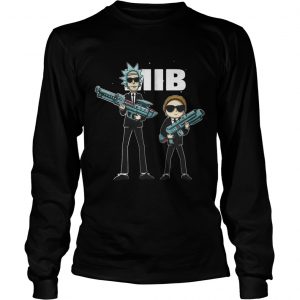 Rick And Morty MIB Movie longsleeve tee