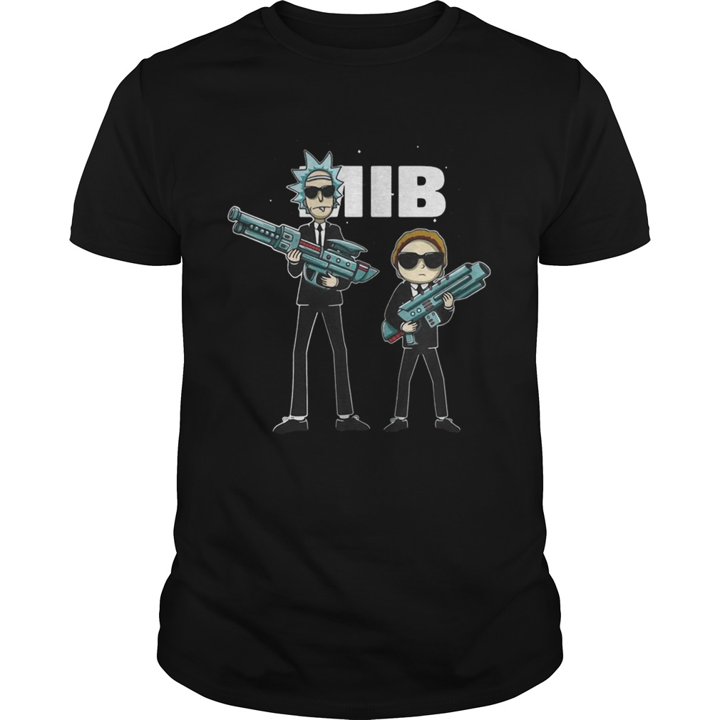 Rick And Morty MIB Movie Shirt