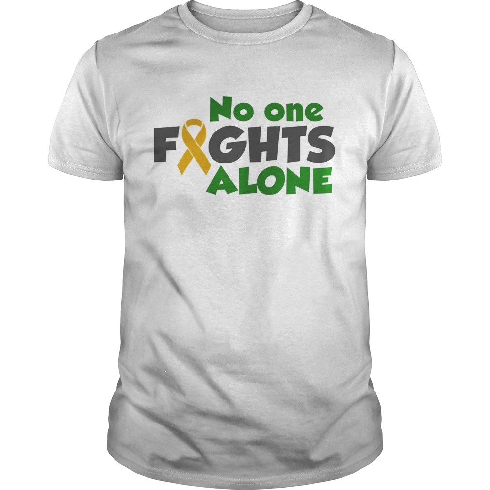 Rob Gronkowski no one fights alone shirts