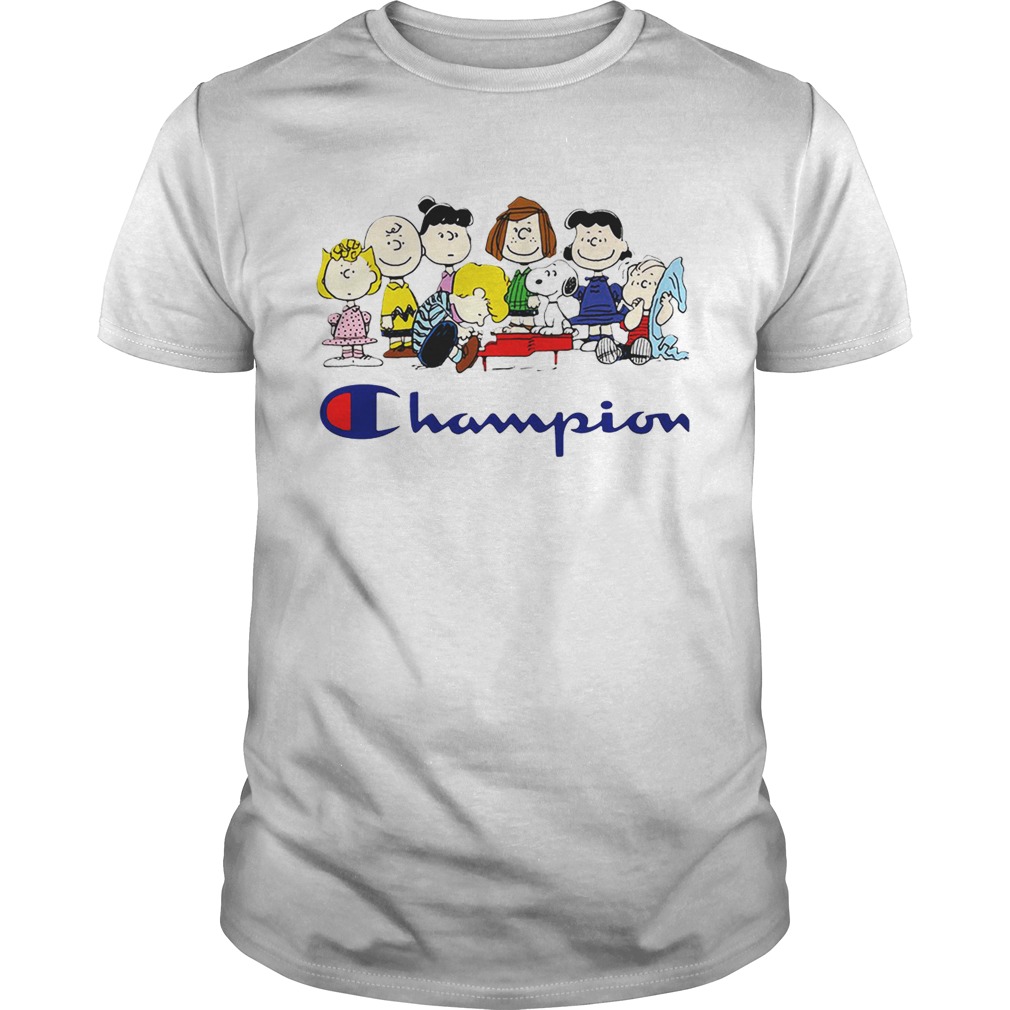 Snoopy and Friends Champion Peanuts shirt