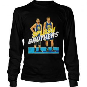 Splash Brothers Stephen Curry Klay Thompson longsleeve tee