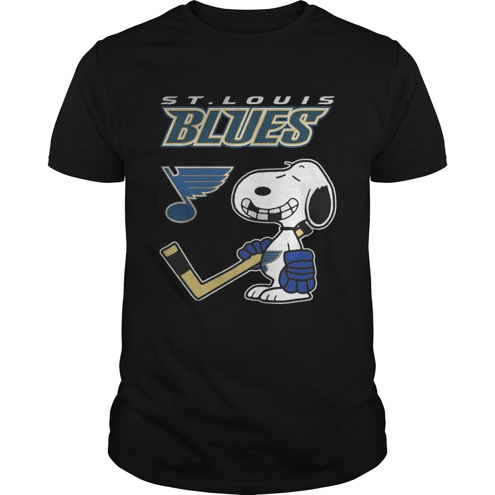 St Louis Blues Ice Hockey Broken Teeth Snoopy Shirt