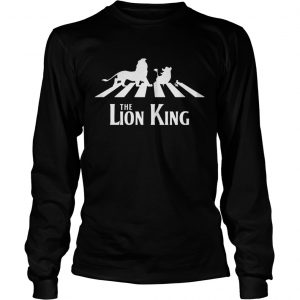 The Lion King Group Of Friends Crossing The Street longsleeve tee