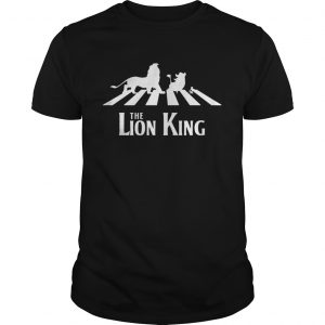 The Lion King Group Of Friends Crossing The Street unisex