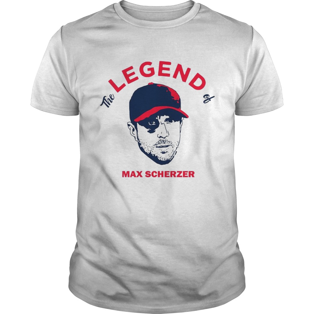 The legend of Max Scherzer shirt